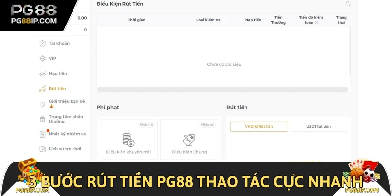 3 bước rút tiền PG88 thao tác cực nhanh